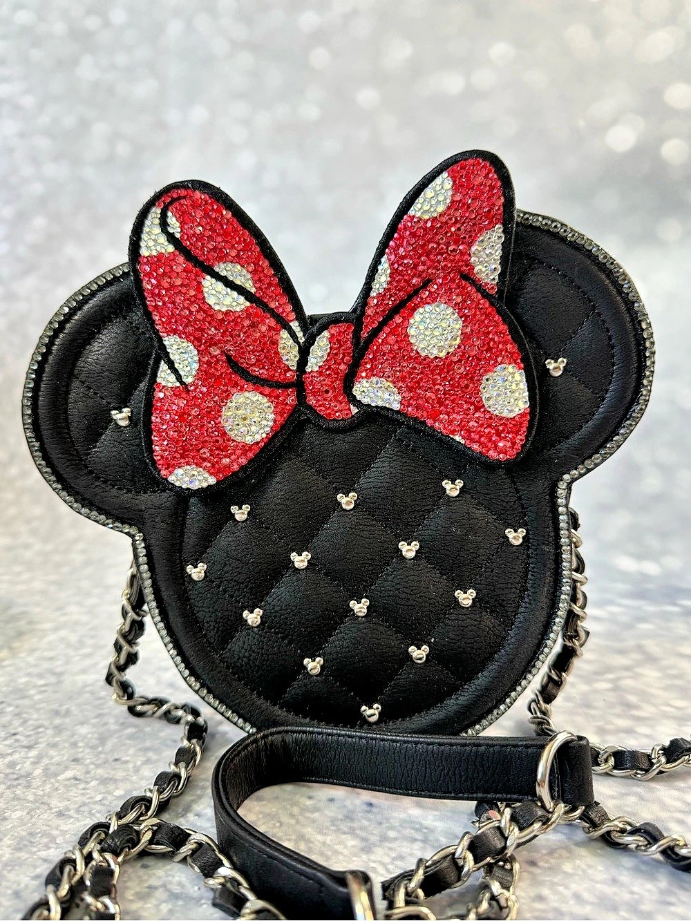 Discontinued Loungefly Minnie Mouse Quilted Crossbody